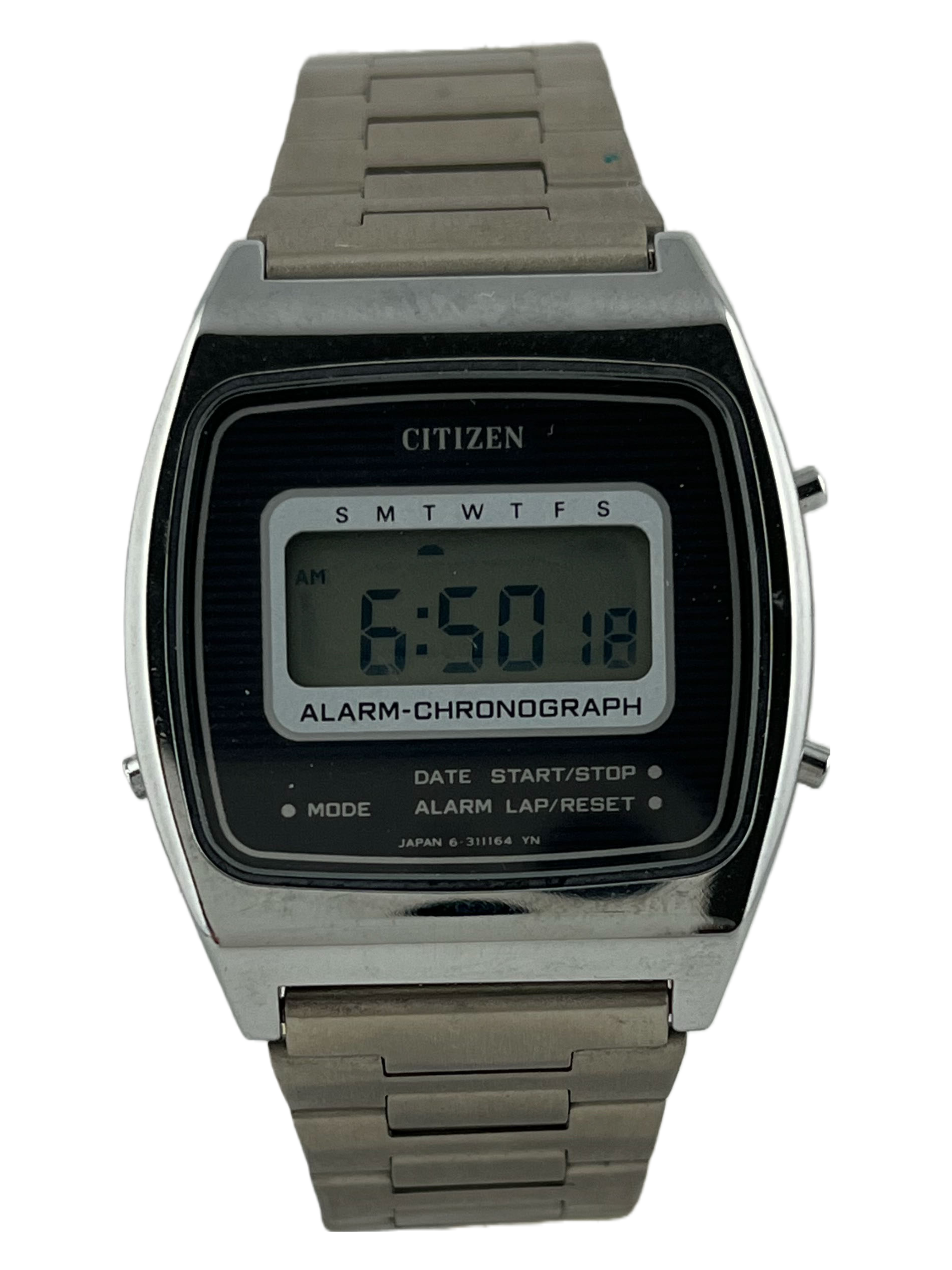 Citizen alarm online chronograph