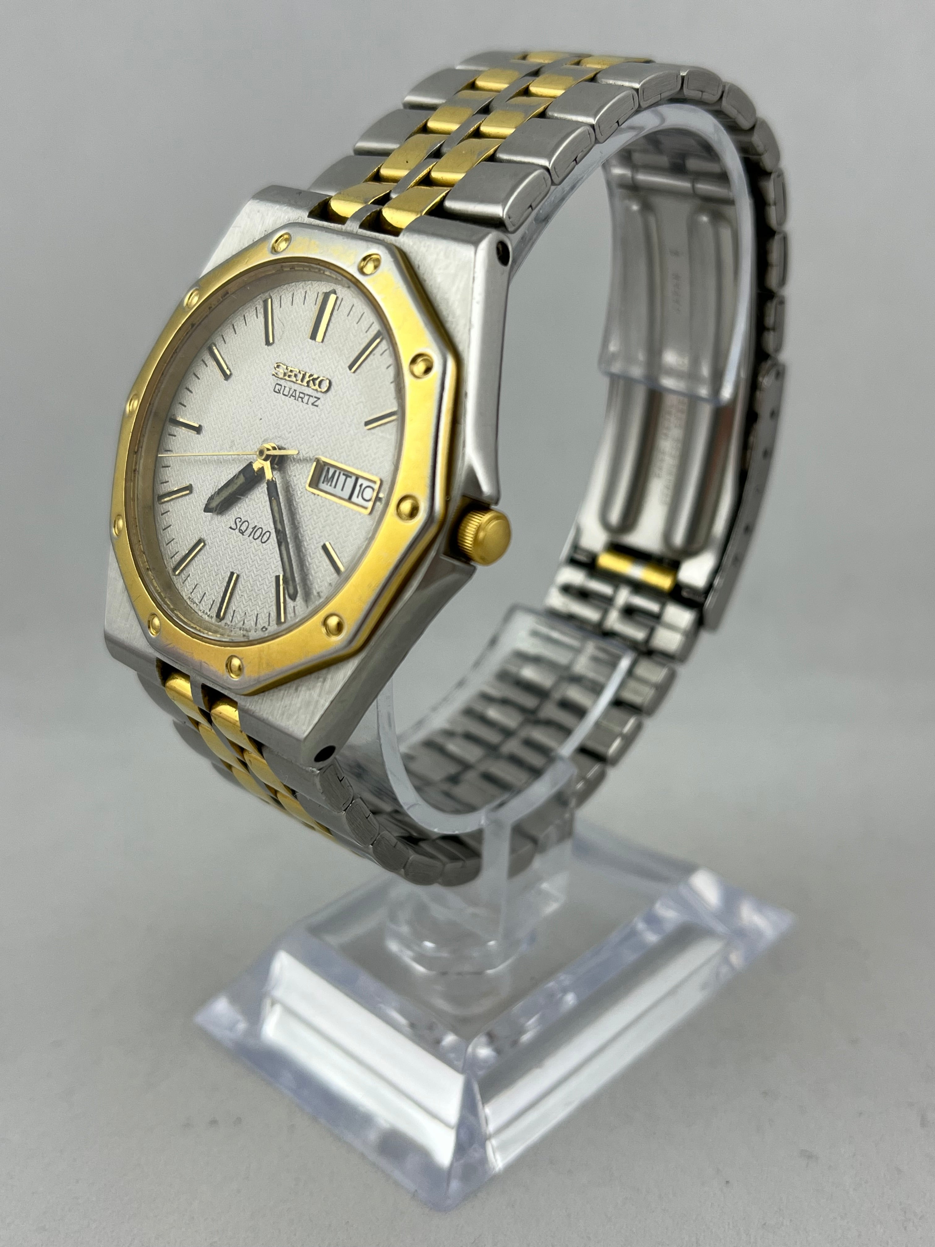 Buy Seiko SQ 100 Quartz D D with original bracelet