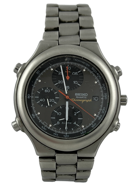 Seiko Alarm Chronograph Quartz Originalband kaufen Classy Watches