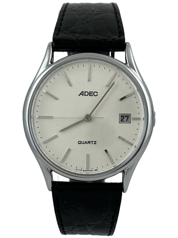 Elegante NOS Adec Quartz mit Datumsanzeige